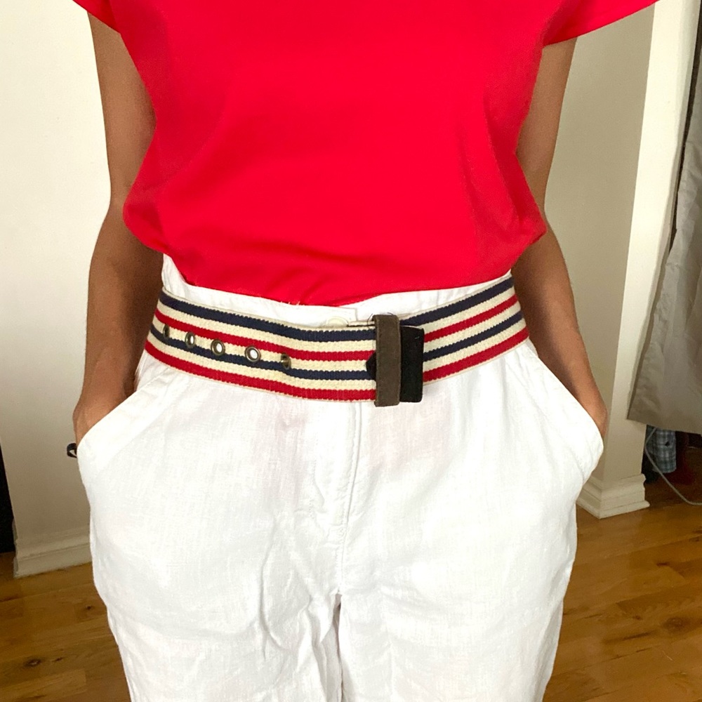 Striped Waist Belt
